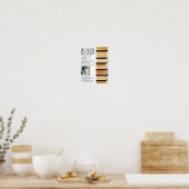 Row van oude boeken, schrijvers die het Boeken ond Poster (Keuken)