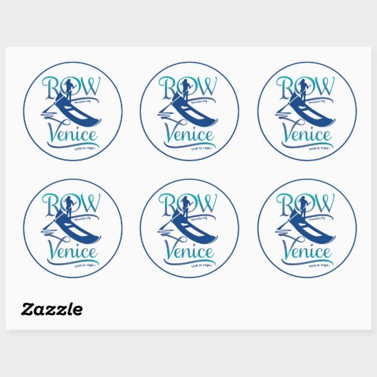Row Venice Stickers (Vel)