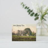 Rowallan Castle, Kilmarnock, Ayrshire, Schotland Visitekaartje (Staand voorkant)