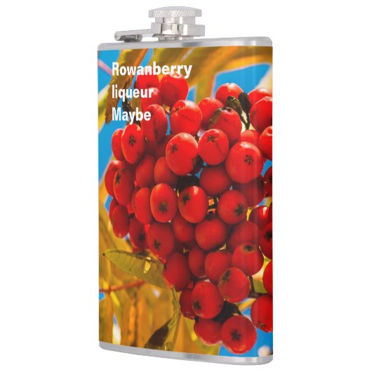 Rowan-berry grappig aanpasbaar heupfles (Links)