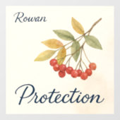 Rowan Bescherming Raamsticker (Vel)