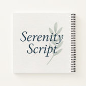 Rowan — Bescherming Spiraal Notebook Notitieboek (Achterkant)