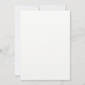 ROWAN Botanical Minimalist Wedding Kaart (Achterkant)