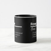 Rowan Boy Name Definition Personalized Mug Mok (Midden)