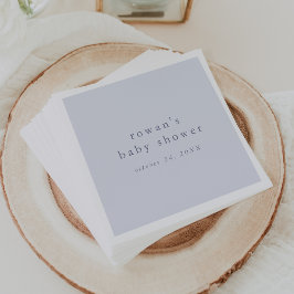 ROWAN Classic Boy Blue Rustiek Eenvoudig Baby show Servet