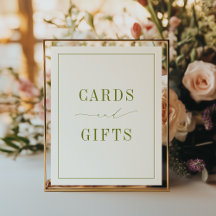 ROWAN groene kaarten en cadeaus poster