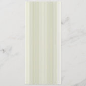 ROWAN Moderne Trouwplaatskaart Menu (Achterkant)