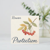 Rowan Protection Card (Staand voorkant)