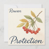 Rowan Protection Card (Voorkant)