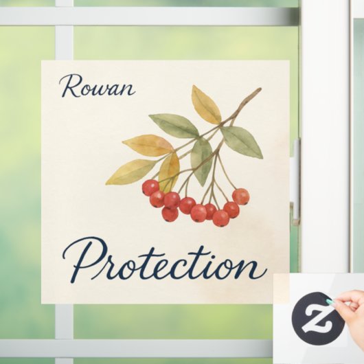 Rowan Protection Raamsticker (Huis)