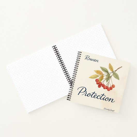 Rowan — Protection Spiral Notebook Notitieboek (Binnen)