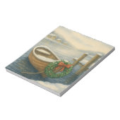 Rowboat Christmas Notitieblok (Linkerzijde)