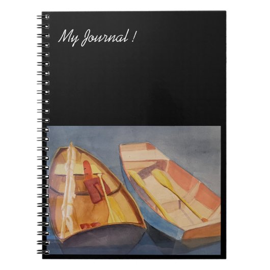 Rowboat Journal vanaf Bassie Notitieboek (Voorkant)