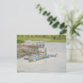 RowBoatsMenemshaPond Briefkaart (Staand voorkant)