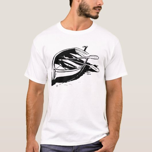 Rowboot Sketch T-shirt (Voorkant)