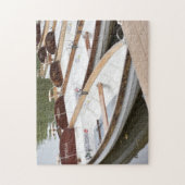 Rowboten op de Stratford Upon Avon Boats Legpuzzel (Verticaal)