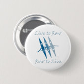 RowChick Live naar rij Ronde Button 5,7 Cm (Voorkant /achterkant)
