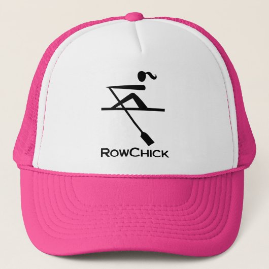 RowChick Logo Trucker Pet (Voorkant)
