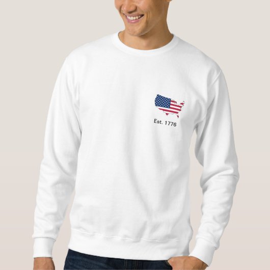 Rowdy Gentleman© Est. 1776 Kreepjeshaar Trui (Voorkant)