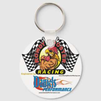 Rowdy Rooster Racing Sleutelhanger