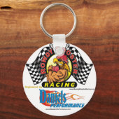 Rowdy Rooster Racing Sleutelhanger (Voorkant)
