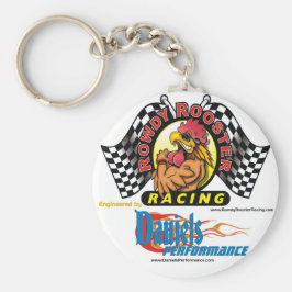 Rowdy Rooster Racing Sleutelhanger