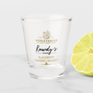 Rowdy's Whiskey Schot Shot Glas