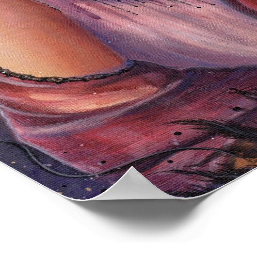 Rowena Halloween hekkunst van Renee Lavoie Poster (Hoek)