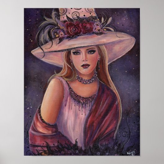 Rowena Halloween hekkunst van Renee Lavoie Poster (Voorkant)