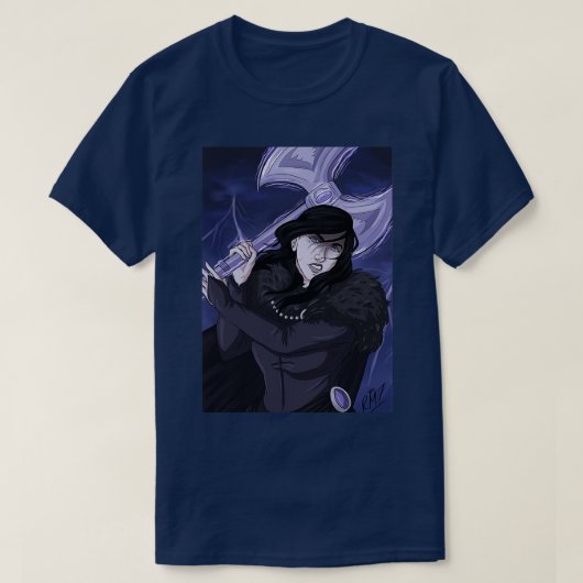 Rowena the Ever Watching Raven T-shirt (Design voorkant)
