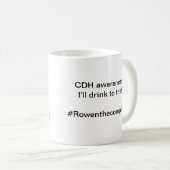 #Rowentheconqueror CDH waakzaamheid mok (Voorkant rechts)
