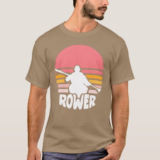 Rower Crew Rowing Row Sports friends T-shirt (Voorkant)