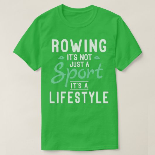 Rower Fans Enthusians Funny T-shirt (Design voorkant)