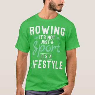 Rower Fans Enthusians Funny T-shirt