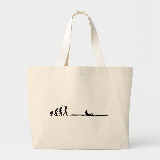 Rower Grote Tote Bag (Voorkant)