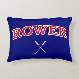 ROWER Red White en Blue Roing Accent Kussen