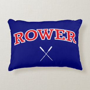 ROWER Red White en Blue Roing Accent Kussen