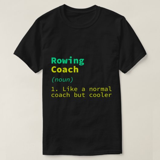 Rowermachine - definitie Funny Rower - Humor Boat  T-shirt (Design voorkant)