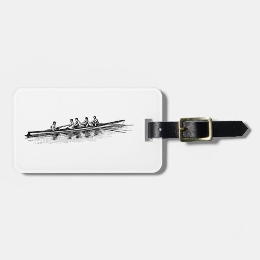 Rowerploeg Watersport Bagagelabel (Voorkant horizontaal)