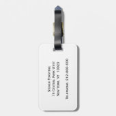 Rowerploeg Watersport Bagagelabel (Achterkant verticaal)