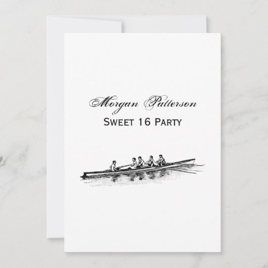 Rowerploeg Watersport Kaart (Voorkant)