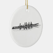 Rowerploeg Watersport Keramisch Ornament (Rechts)