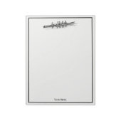 Rowerploeg Watersport Notitieblok (Linkerzijde)