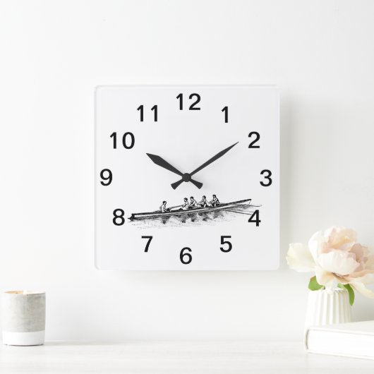 Rowerploeg Watersport Vierkante Klok (Huis)