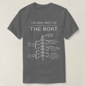 Rowerroeiteam Coxswin Rowers Oar T-shirt (Design voorkant)