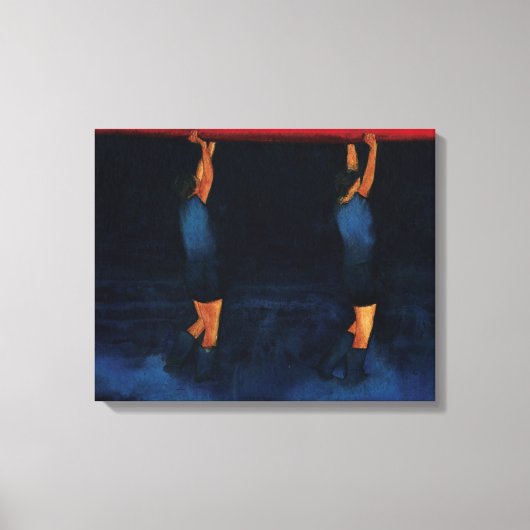 Rowers 2010 canvas afdruk (Voorkant)