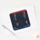 Rowers 2010 vierkante sticker (Envelop)