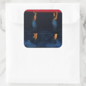 Rowers 2010 vierkante sticker (Tas)