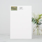  Rowers Race Boat Race Briefpapier (Staand voorkant)