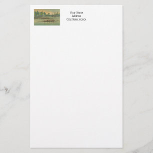 Rowers Race Boat Race Briefpapier